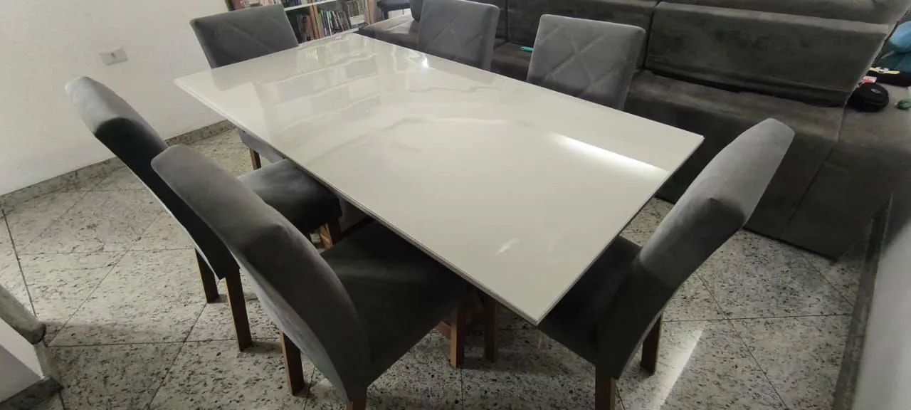 Mesa 6 Lugares Semi Nova - Foto 3