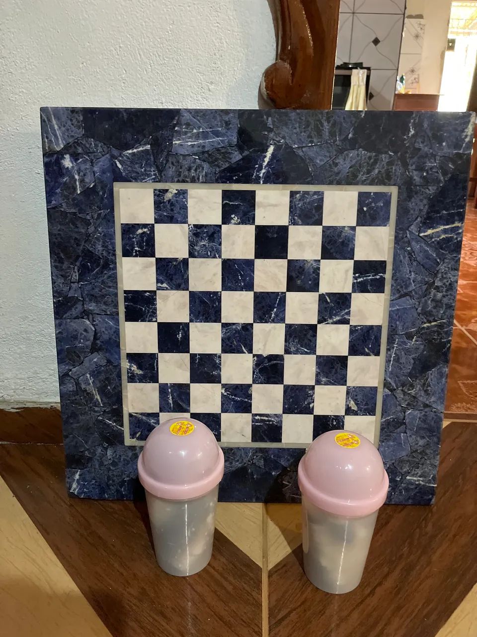 Mesa de jogo de xadres completa 