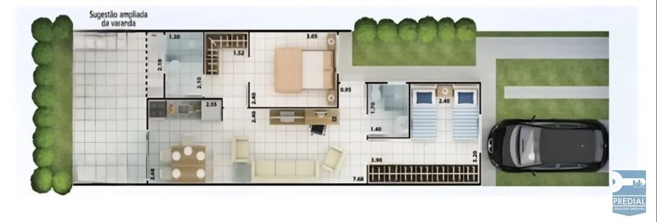 Casa de Condomínio 2 quartos para Venda Jardim Ipanema, São Carlos
