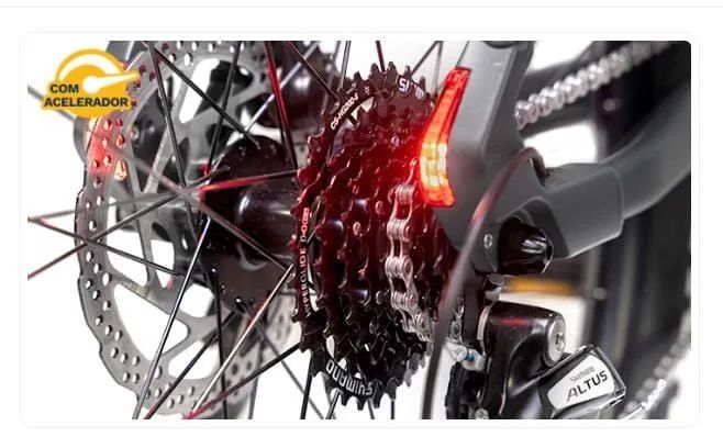 Bicicleta Elétrica | e-Bike Ella Moura Explorer (Com NF de Compra) - Foto 4