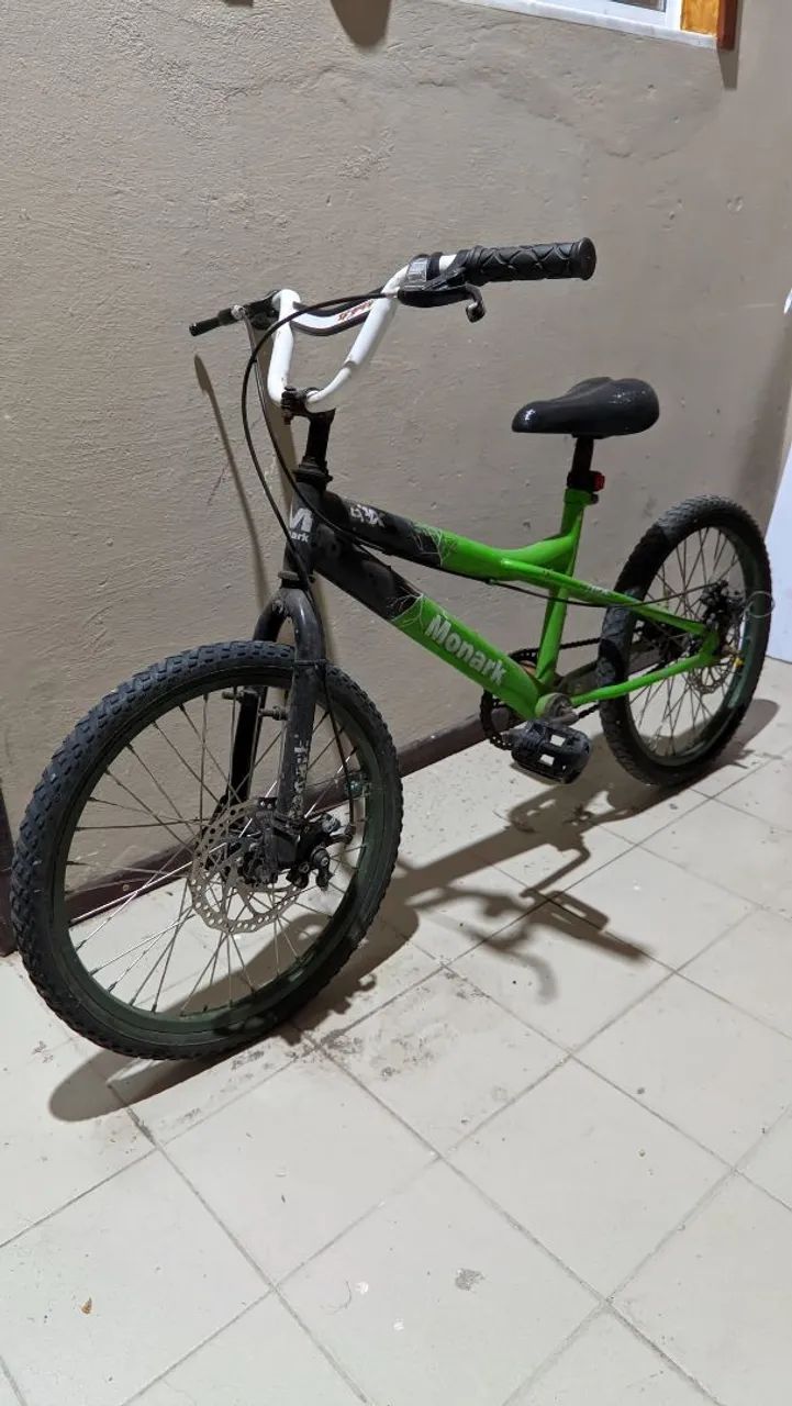 Bicicleta aro 20 com freio a disco  - Foto 2