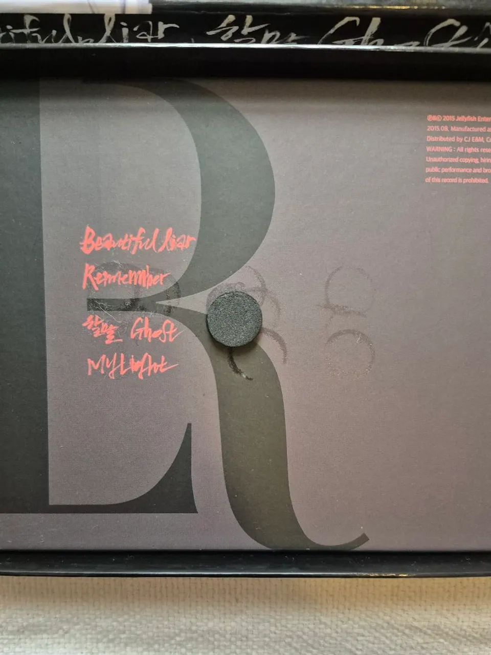 Album K-Pop VIXX LR - Beautiful Liar + inserts Leo - Foto 3