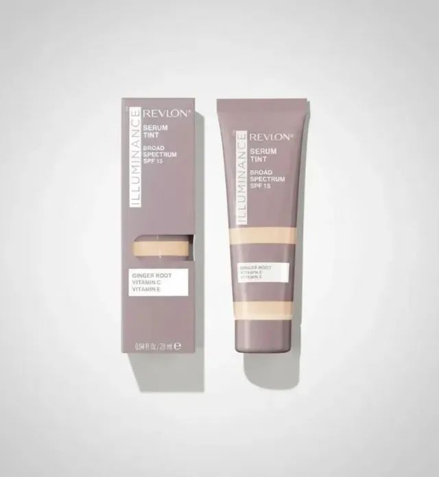 Base Revlon Illuminance Serum Tint 117 Light Beige Original - Foto 4