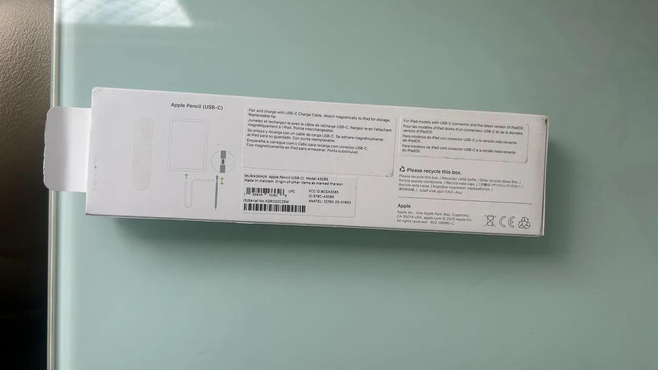 Apple Pencil USB-C 純正 箱 説明書付き Apple Pencil USB-C - Celulares e Smartphones - Barbosa Lage, Juiz