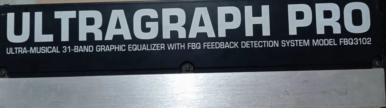 Equalizador Behringer fbq3102 - Foto 5