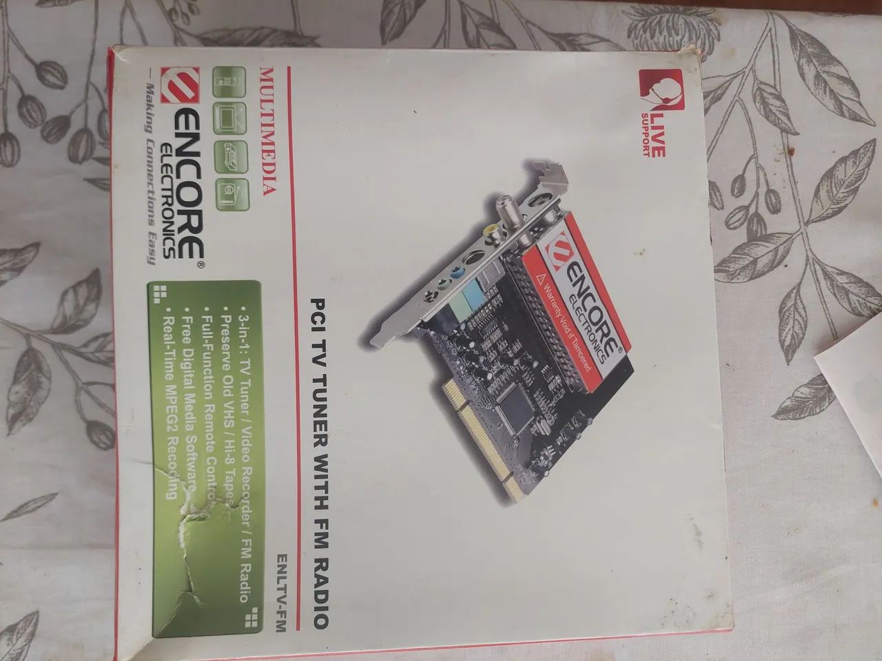 Placa de captura de tv e rádio FM interna marca encore - Foto 5