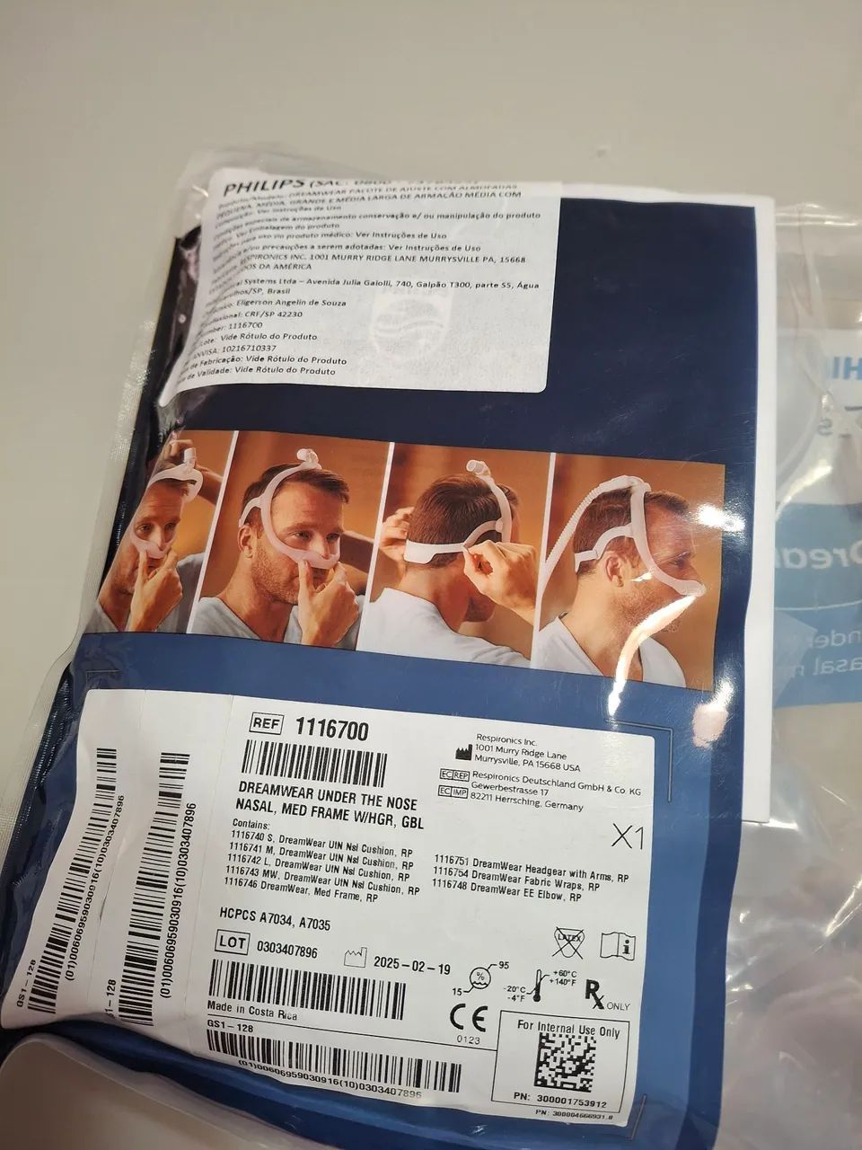 Máscara nasal dreamwear philips - Foto 2