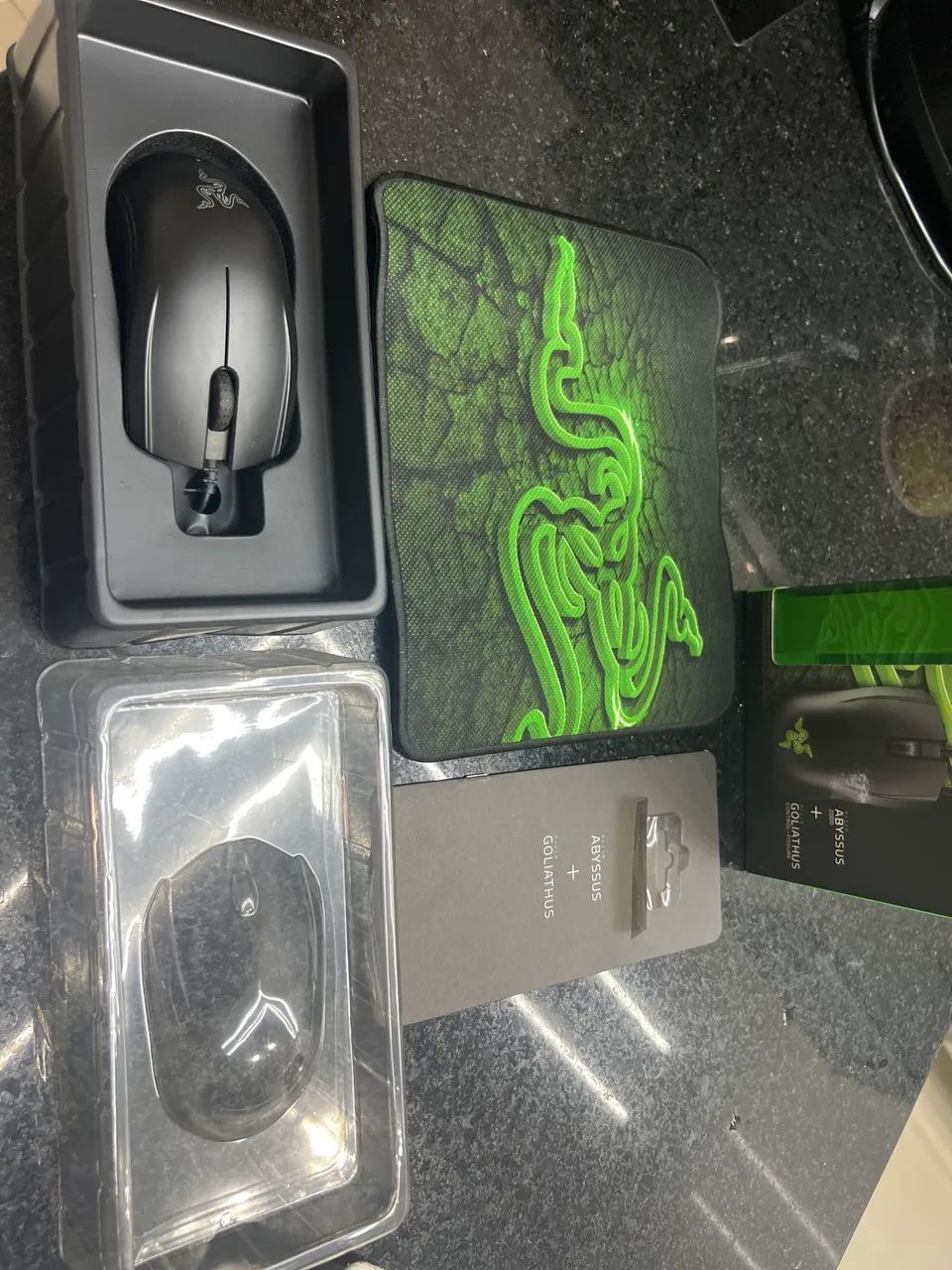 Combo Mouse Razer Abyssus 2000 + Mousepad Goliathus Cintrol Médio  - Foto 3