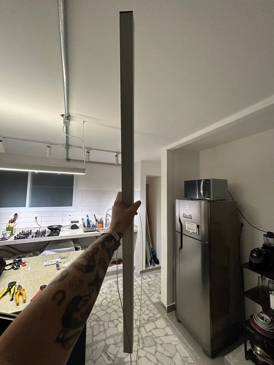 Luminária Linear Pendente Nova - Foto 4