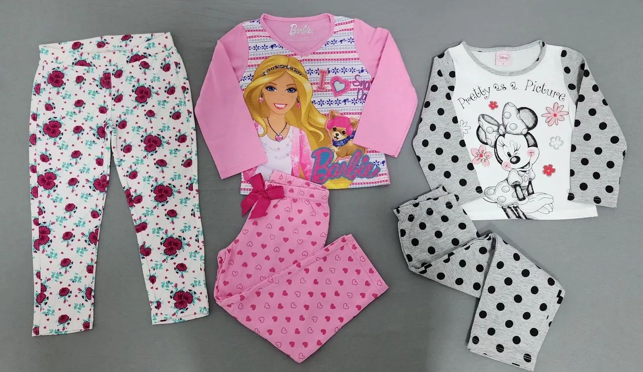 Pijamas e toalhas infantis NOVAS (2 anos)