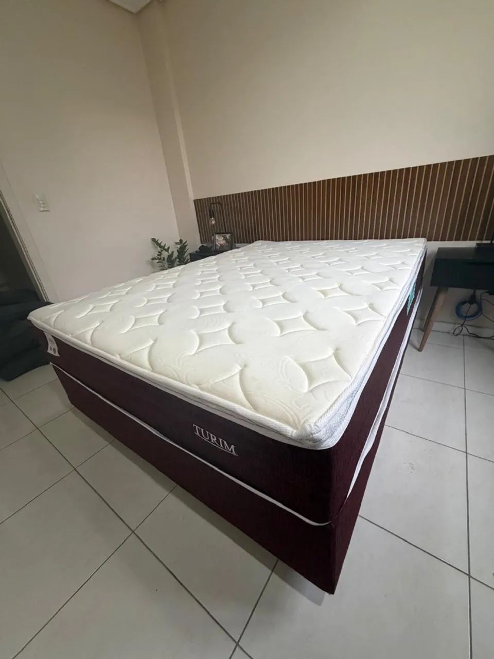 Linda Cama Box casal perfeito estado  - Foto 4