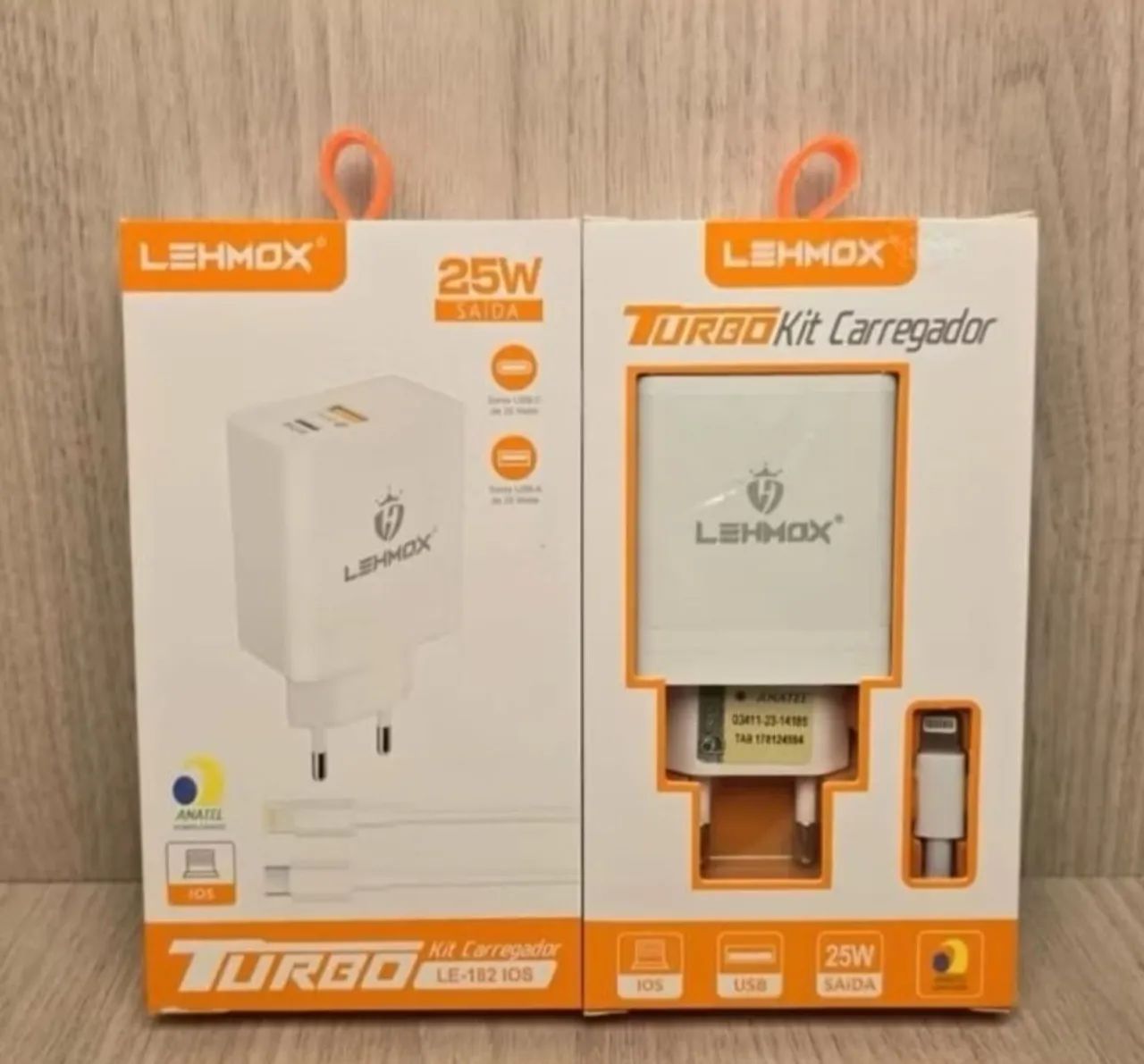 Carregador tipo C e IOS Turbo 25w Lehmox  - Foto 2