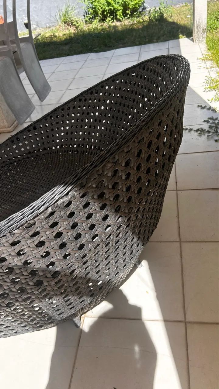 Namoradeira de Rattan  - Foto 4
