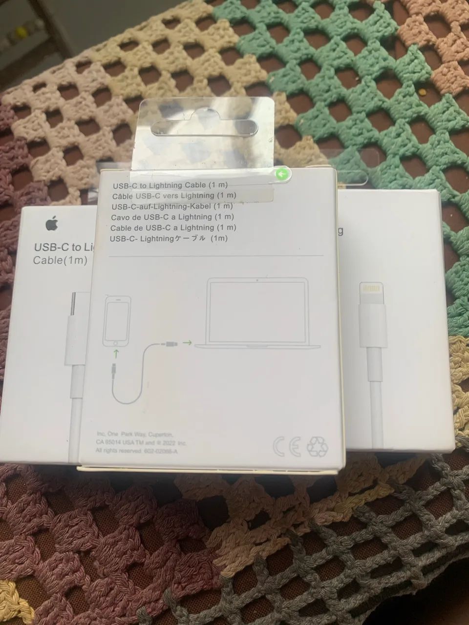 Cabo do carregador da Apple  - Foto 2