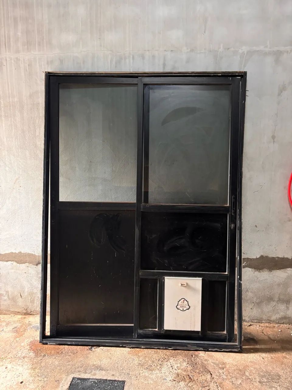 Vendo porta de alumínio e vidro  - Foto 3
