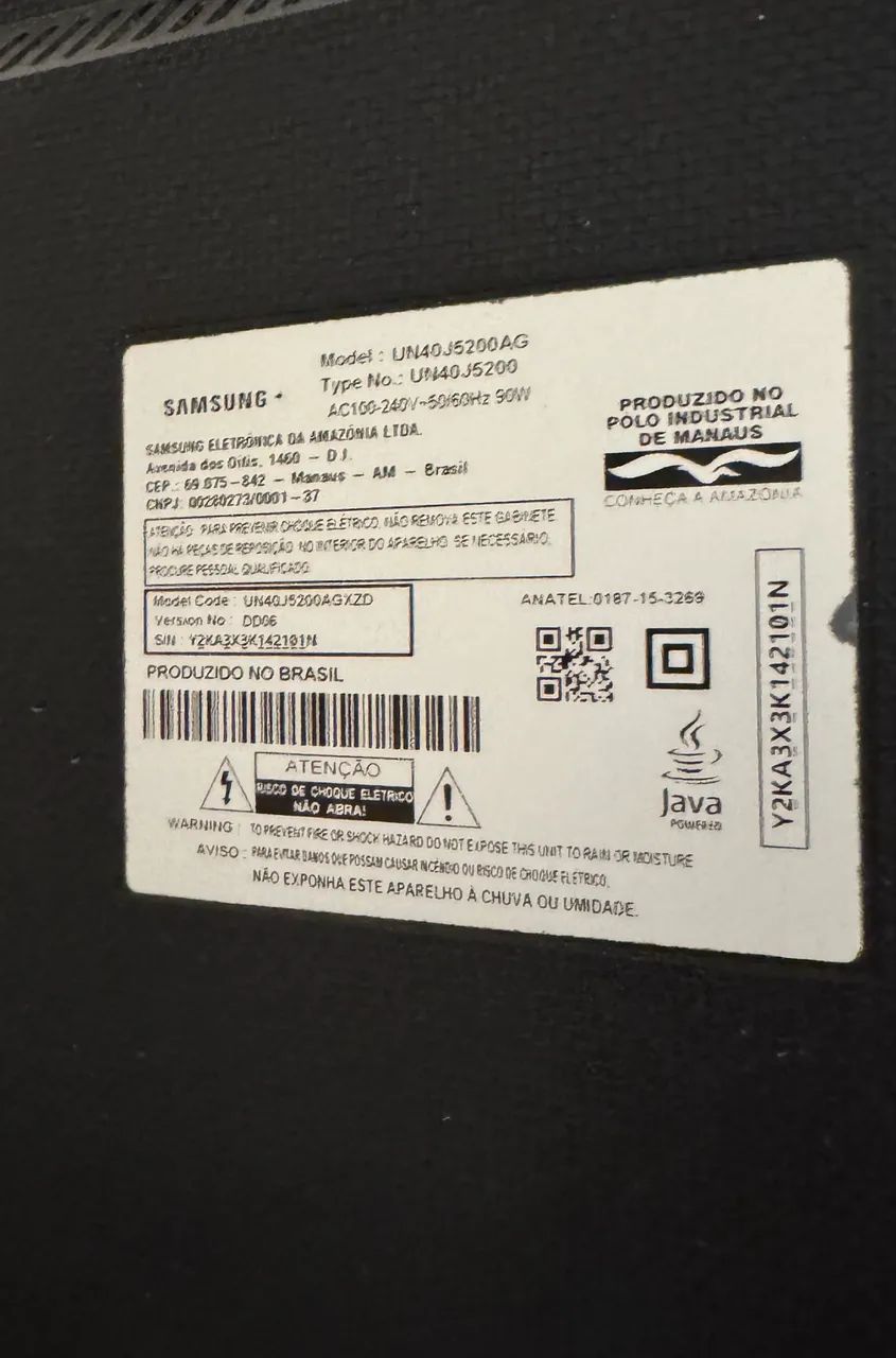TV Samsung Smart 40 Full HD -  funciona quando quer  - Foto 5