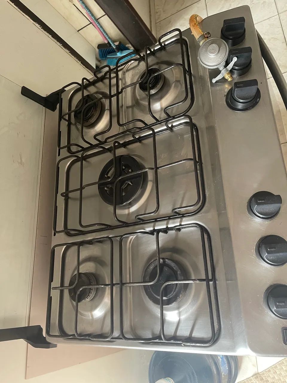 Fogão elétrico 5 bocas Brastemp Usado/Seminovo - Foto 5