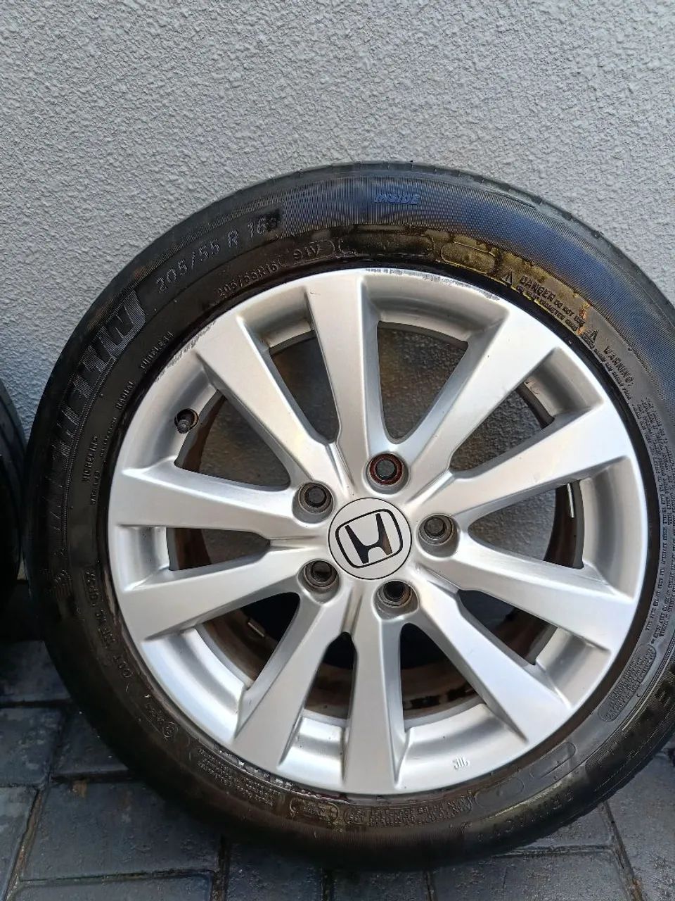 Rodas com pneu Civic G9 original  - Foto 3
