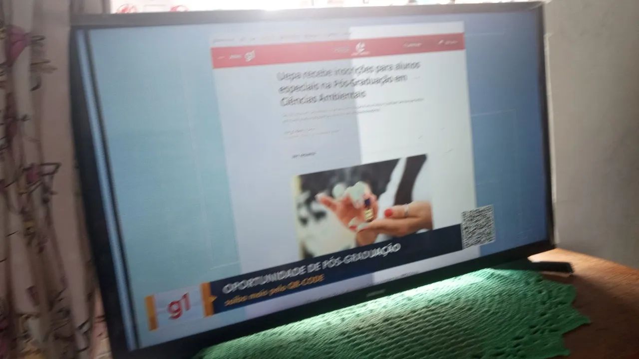 Televisão com defeito de imagem 32 polegadas Samsung  - Foto 3