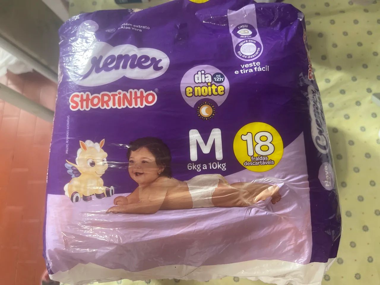 Kit Fralda Cremer Shortinho 