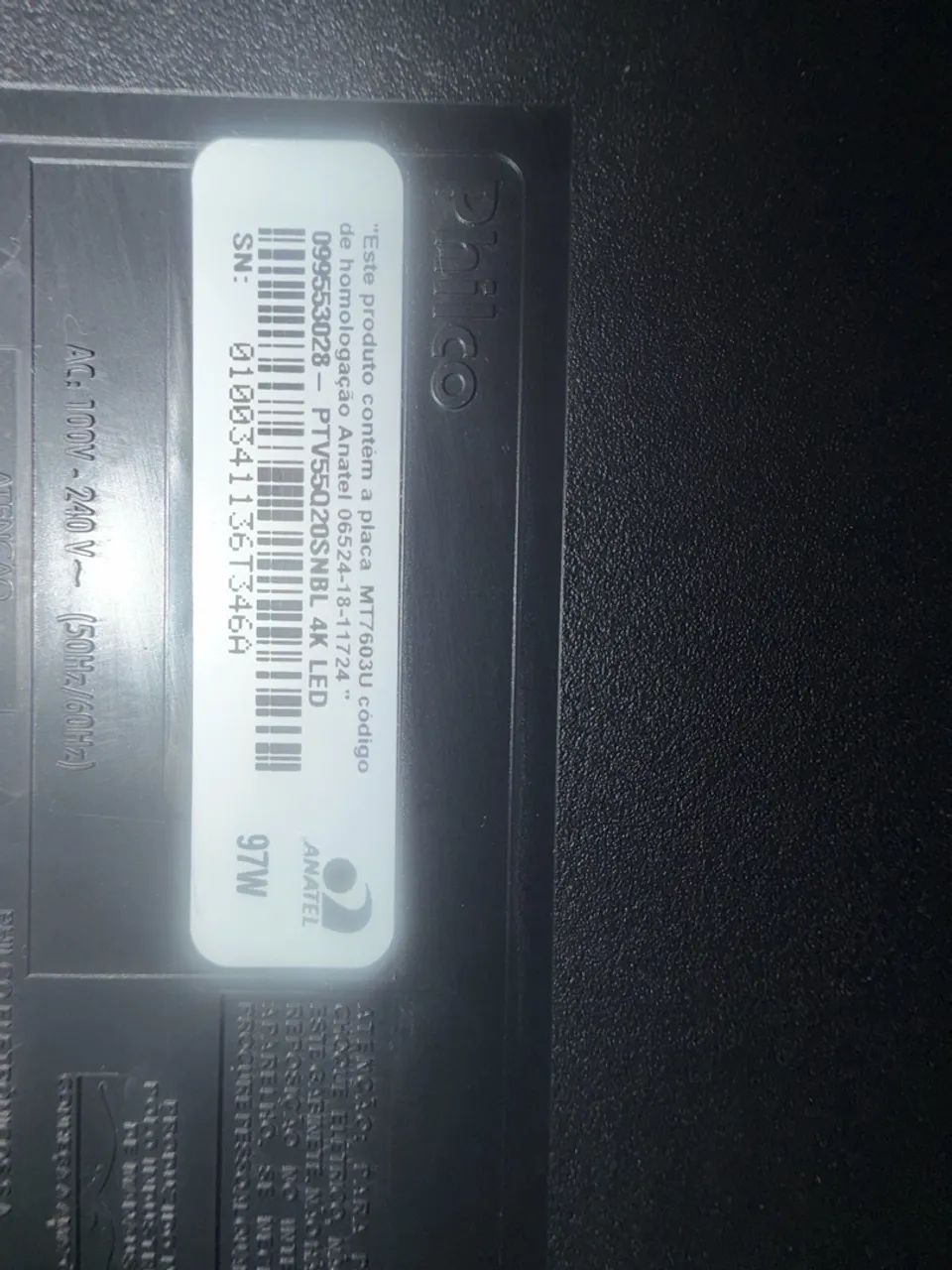 Vende-se Smart TV 55 polegadas danificada - Foto 4