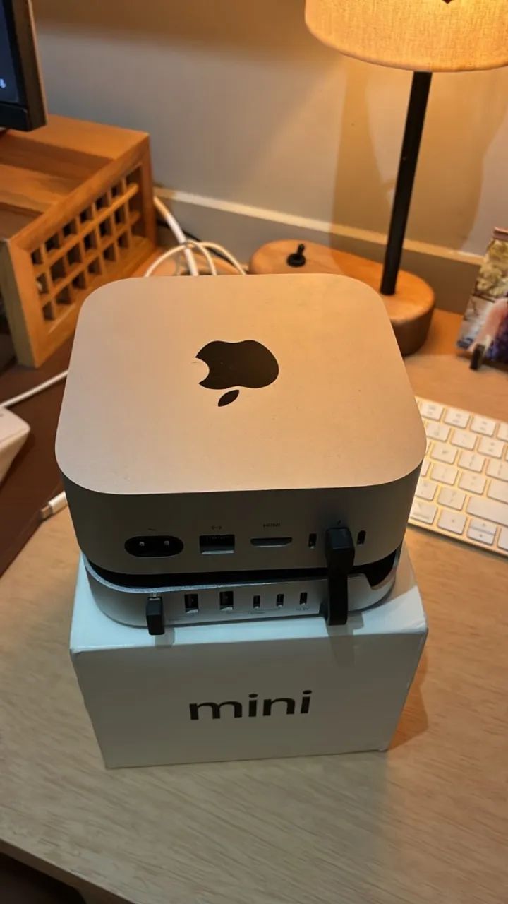 Mac Mini M4 16gb - Com Dockstation Ugreen - Foto 5