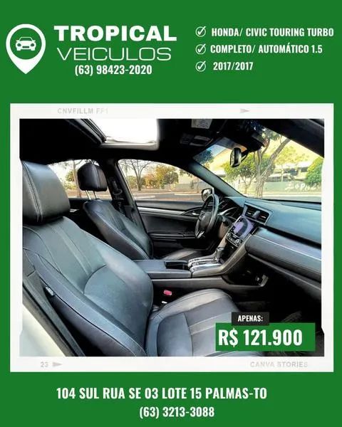 Honda Civic Touring 2017 - Foto 5