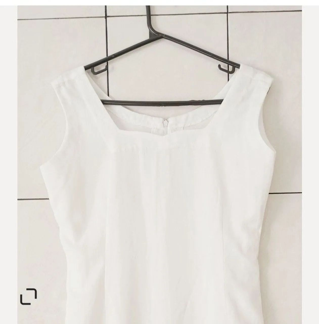 Vestido branco tamanho P 