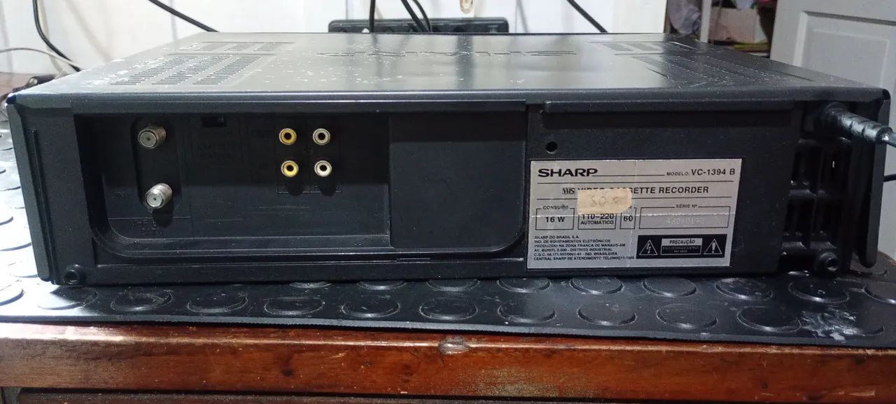 Sucata VCR Sharp VC-1394B (para peças) - Foto 4