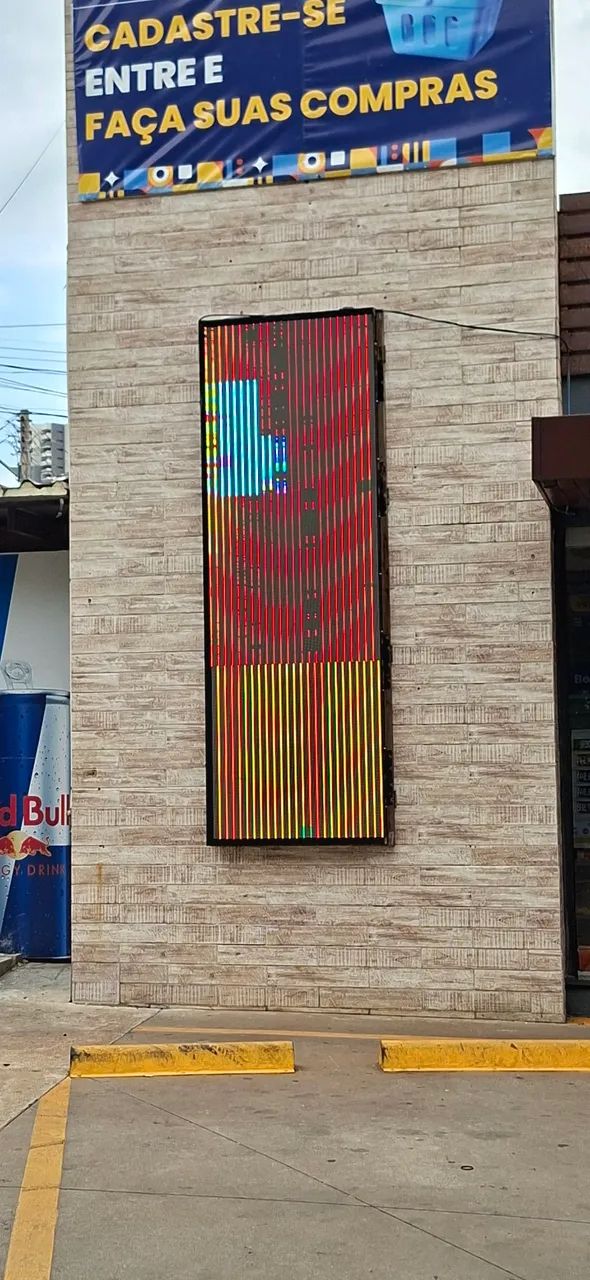 Painel de LED para fechada de comércio - Foto 3