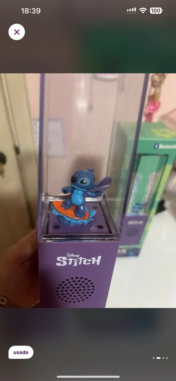 Caixa de som Stitch - Foto 2