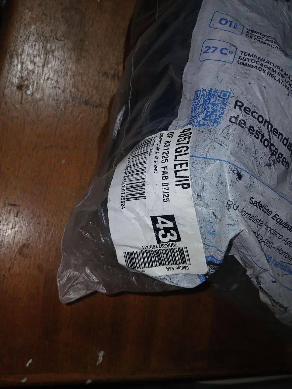 Bota de segurança nova safetiline