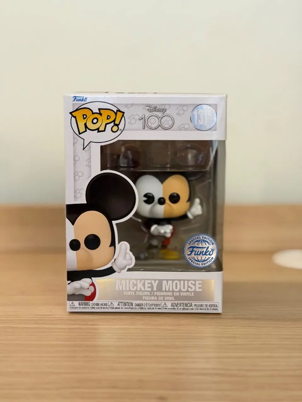 Funko Pop - Disney 100 Mickey Mouse #1311 Hot Topic Exclusive (EE)- Vinyl