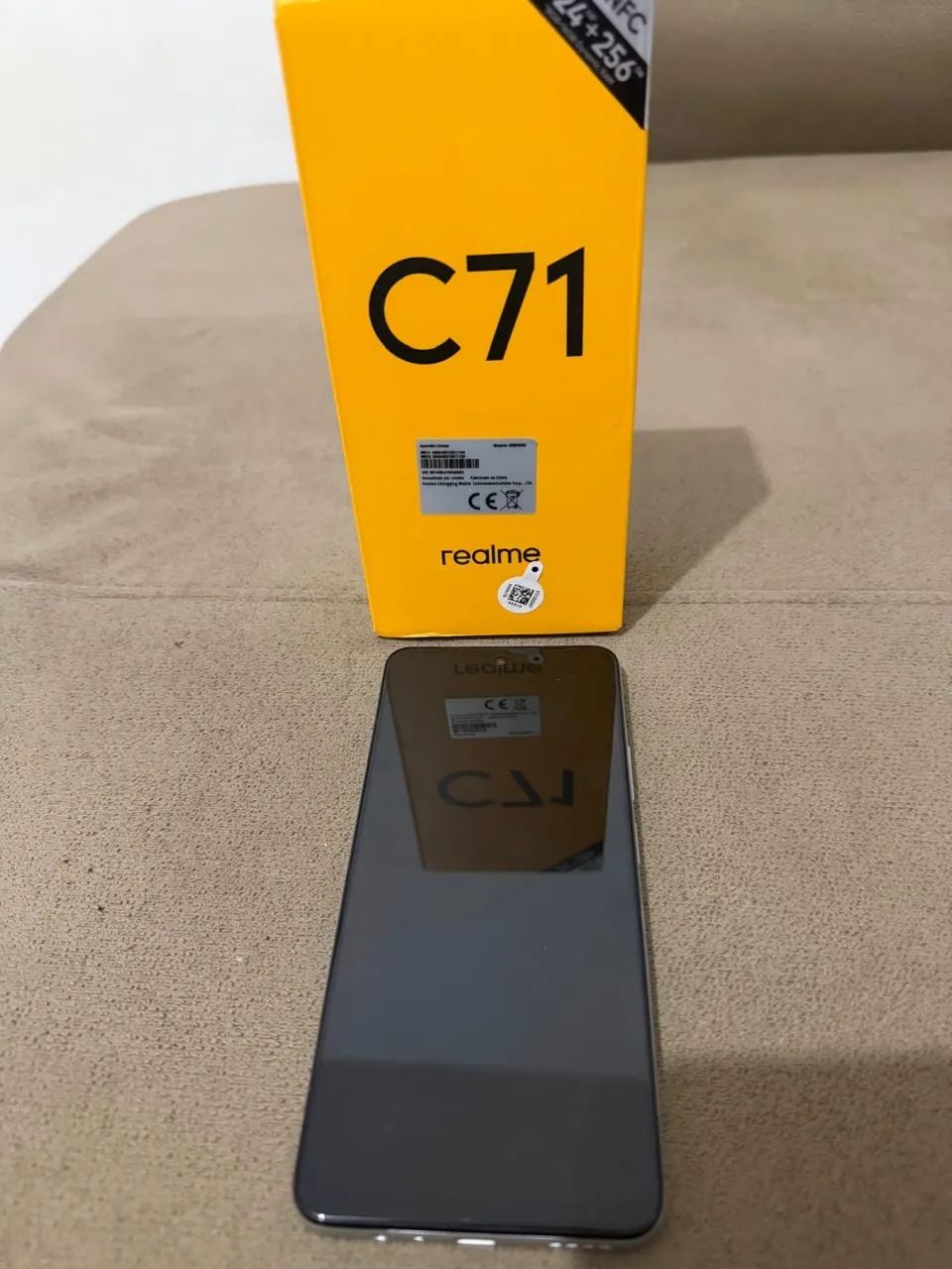 Realme c71 256gb 8+16 gb ram com nfc 