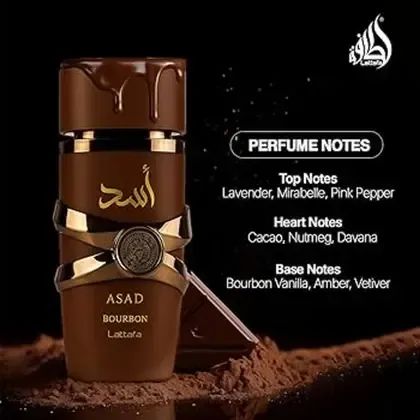 Perfume Lattafa Asad Bourbon - Foto 4