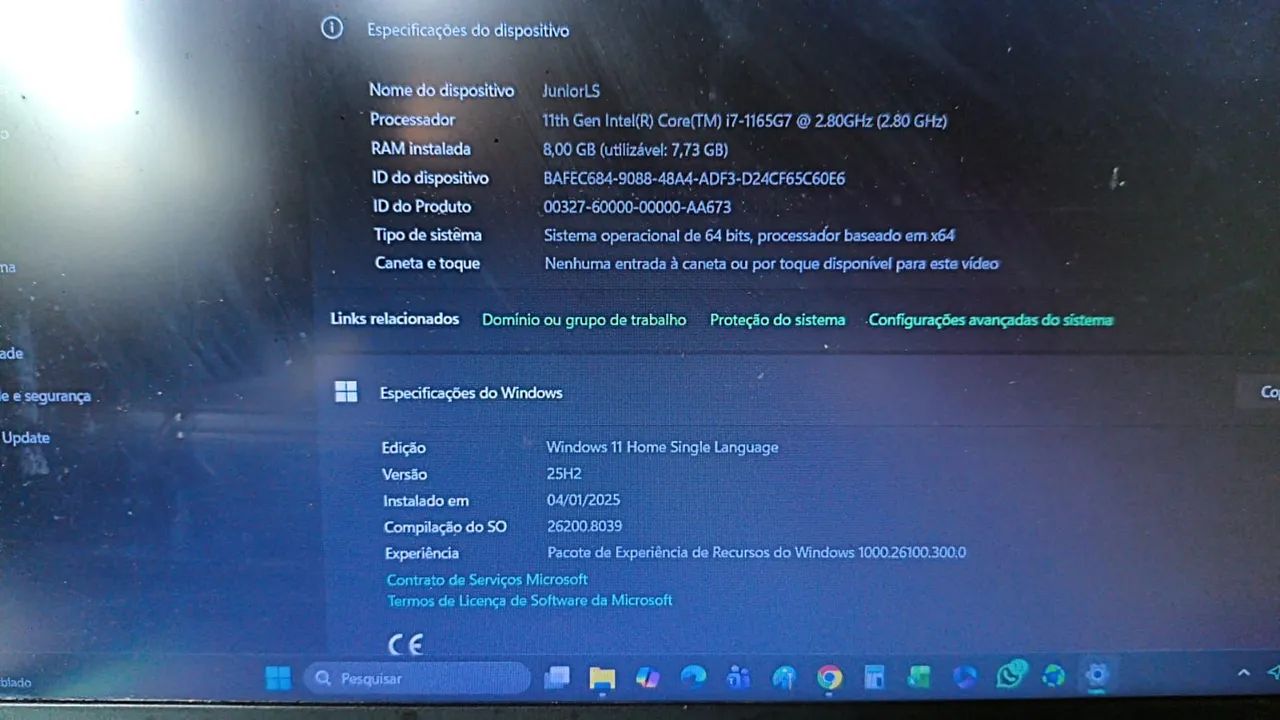 Notebook Samsung i7  - 8GM RAM - Foto 3