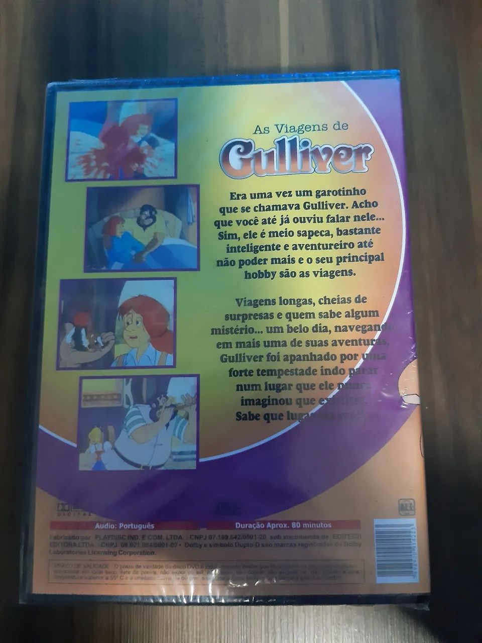 Dvd As viagens de Gulliver desenho - Foto 2