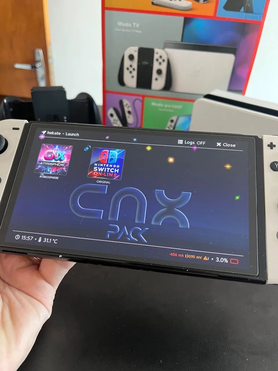 Nintendo switch oled desbloqueado  - Foto 2