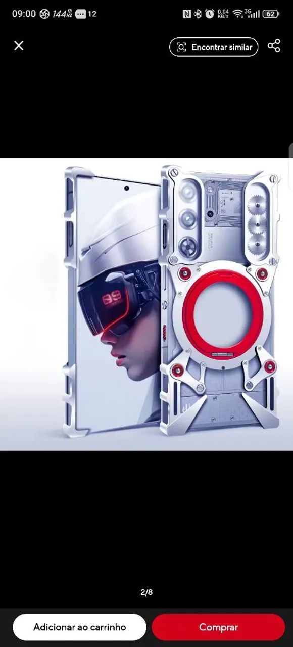 Capa para smartphone REDMAGIC 10 Pro Nova