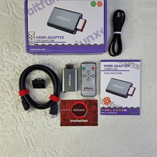 Conversor Adaptador Hdmi Bitfunx Nintendo 64 Gamecube, Snes - Foto 2