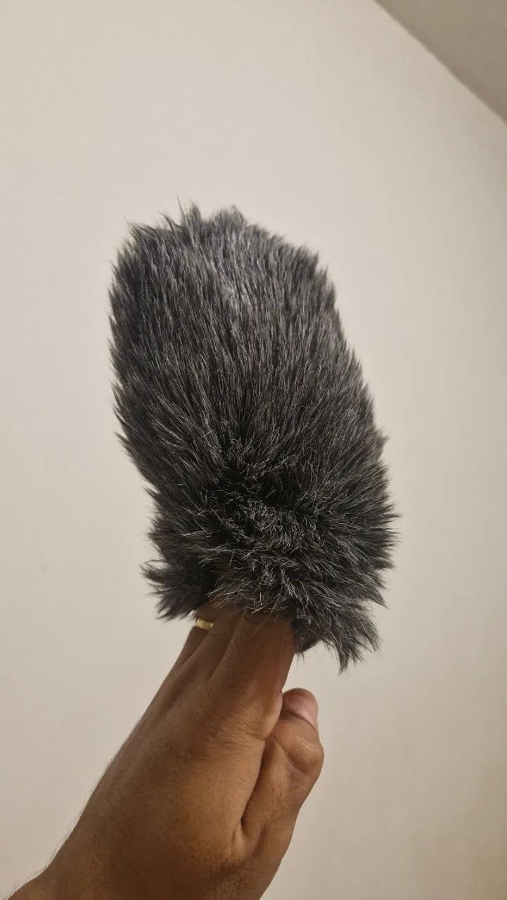 Redutor de ruído de vento para microfones shotgun RODE ou TASCAM