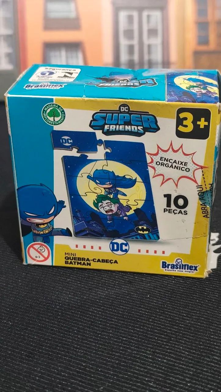 Kit Batman: Figura, Moto e Quebra Cabeça - Foto 5