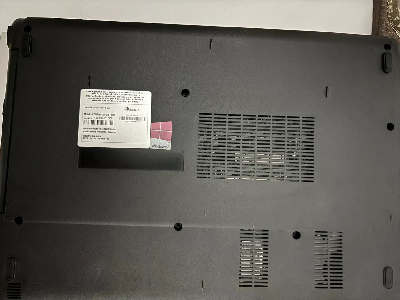 Notebook positivo 4,00Gb RAM