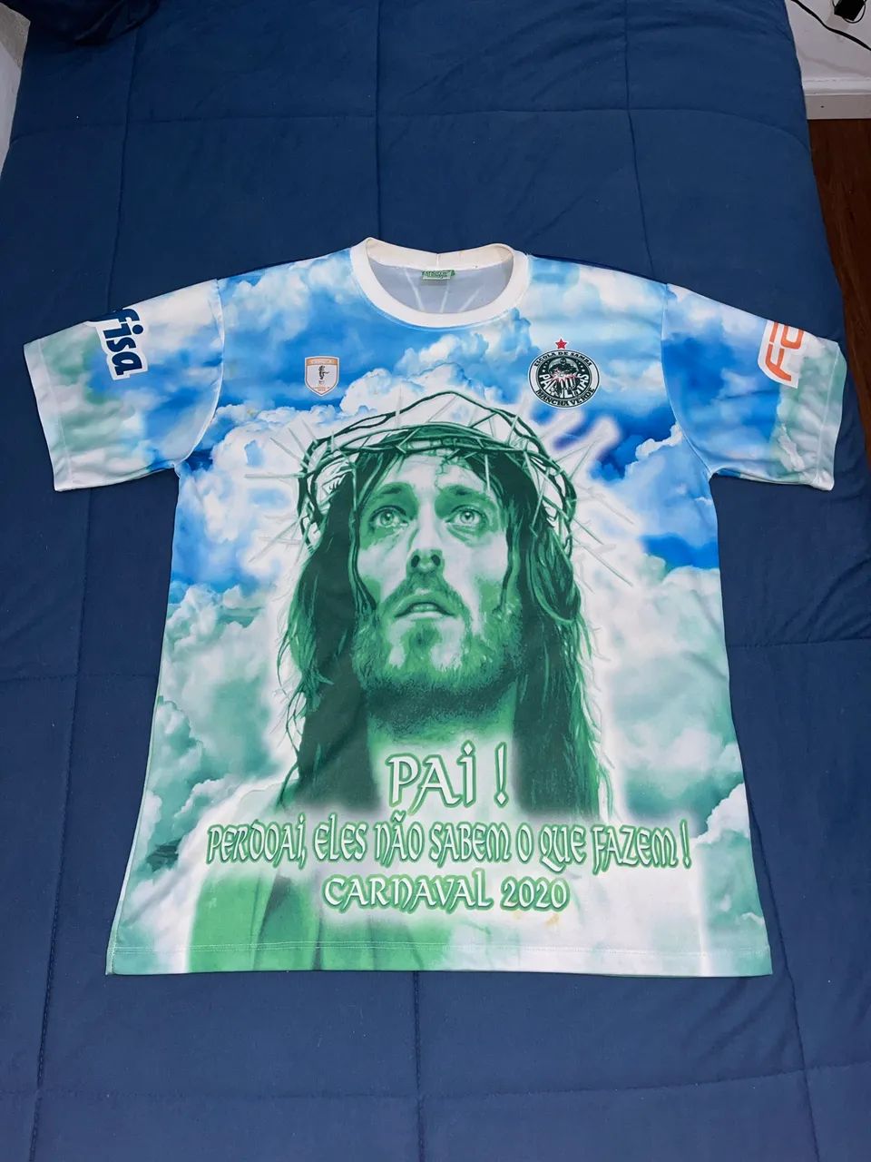 Camisa mancha verde carnaval 2020