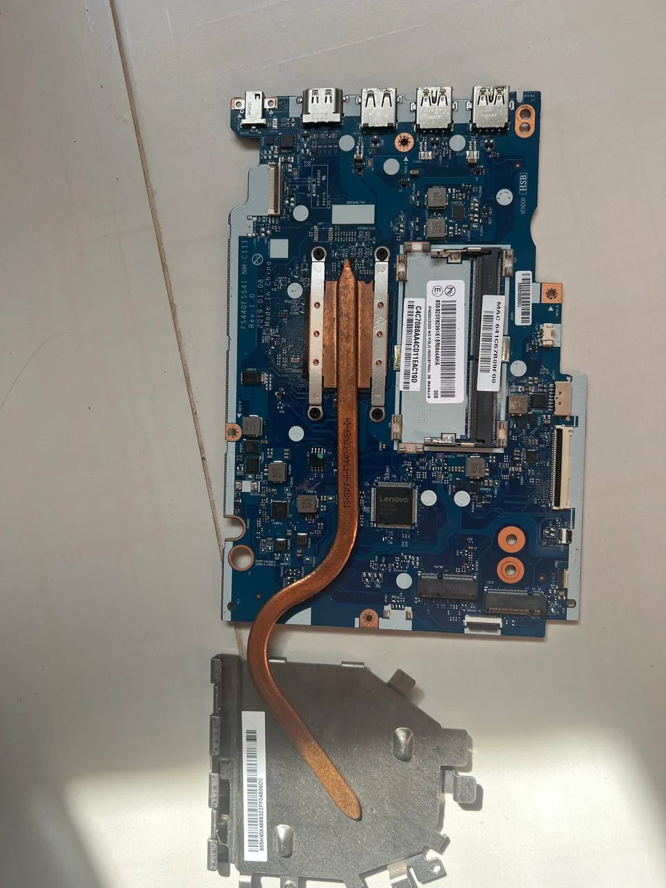 placa-mãe Lenovo s145 funcionado