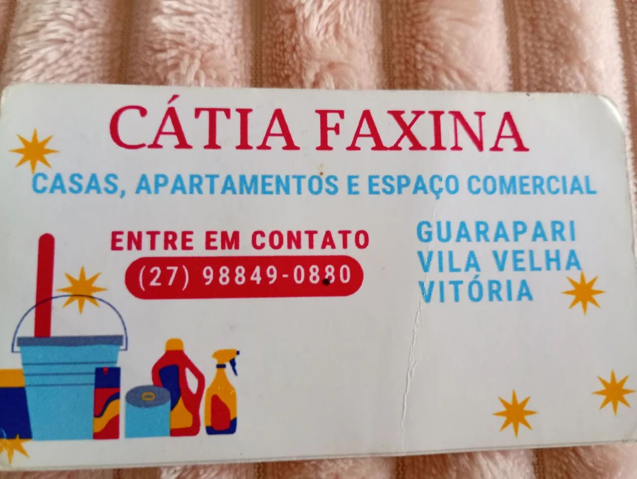 Cátia faxina
