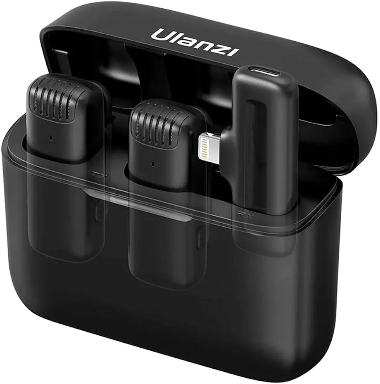 Microfone Sem Fio Ulanzi J12 com Conector Lightning, 