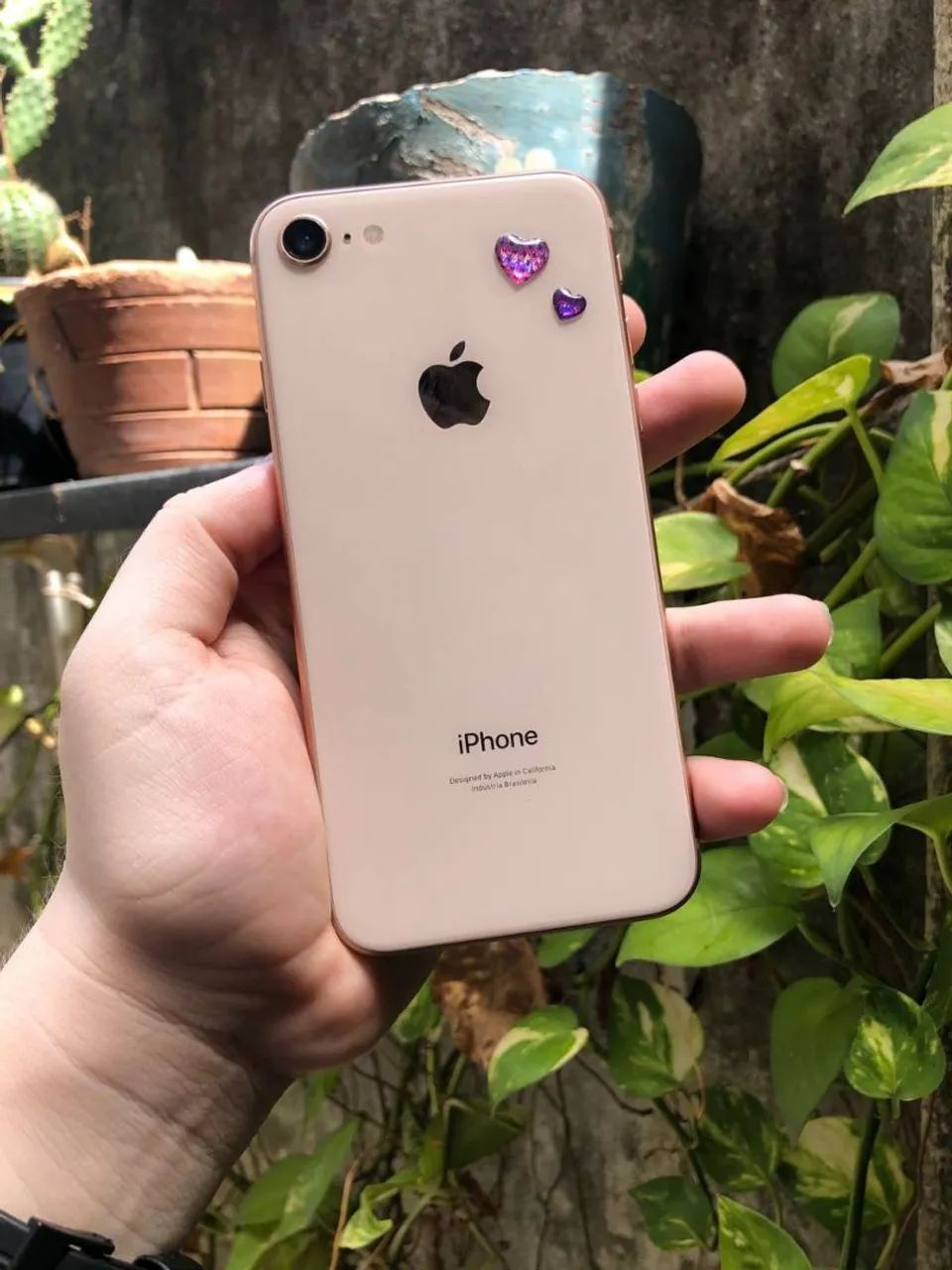 iPhone 8 rose Gold 64gb na caixa  - Foto 2