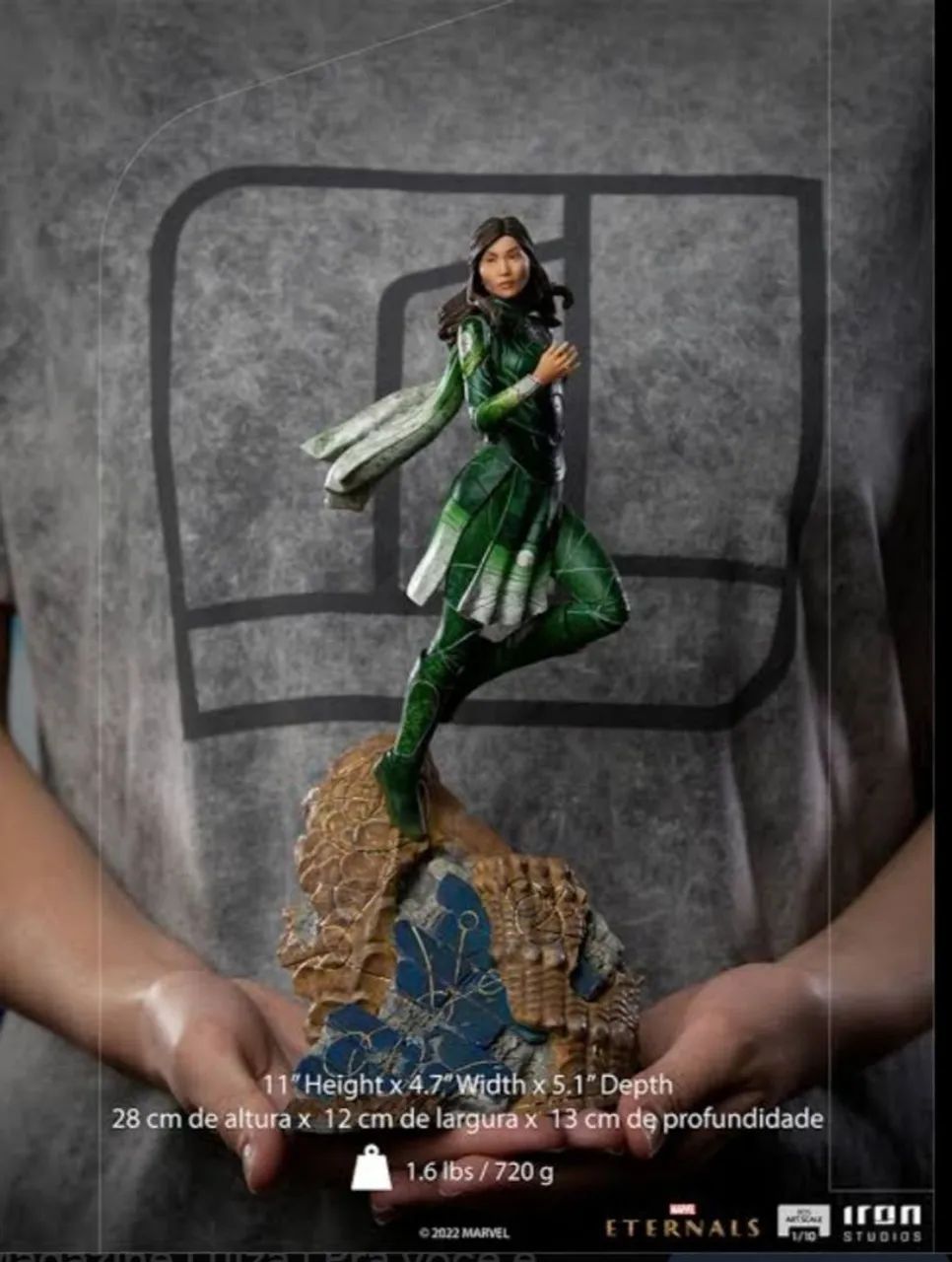 Set eternos maevel iron studios figures - Foto 5