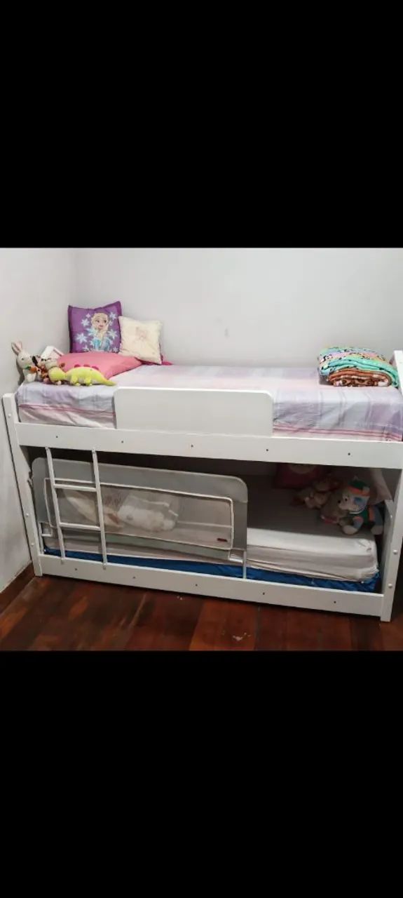 Beliche infantil com escorregador  - Foto 3
